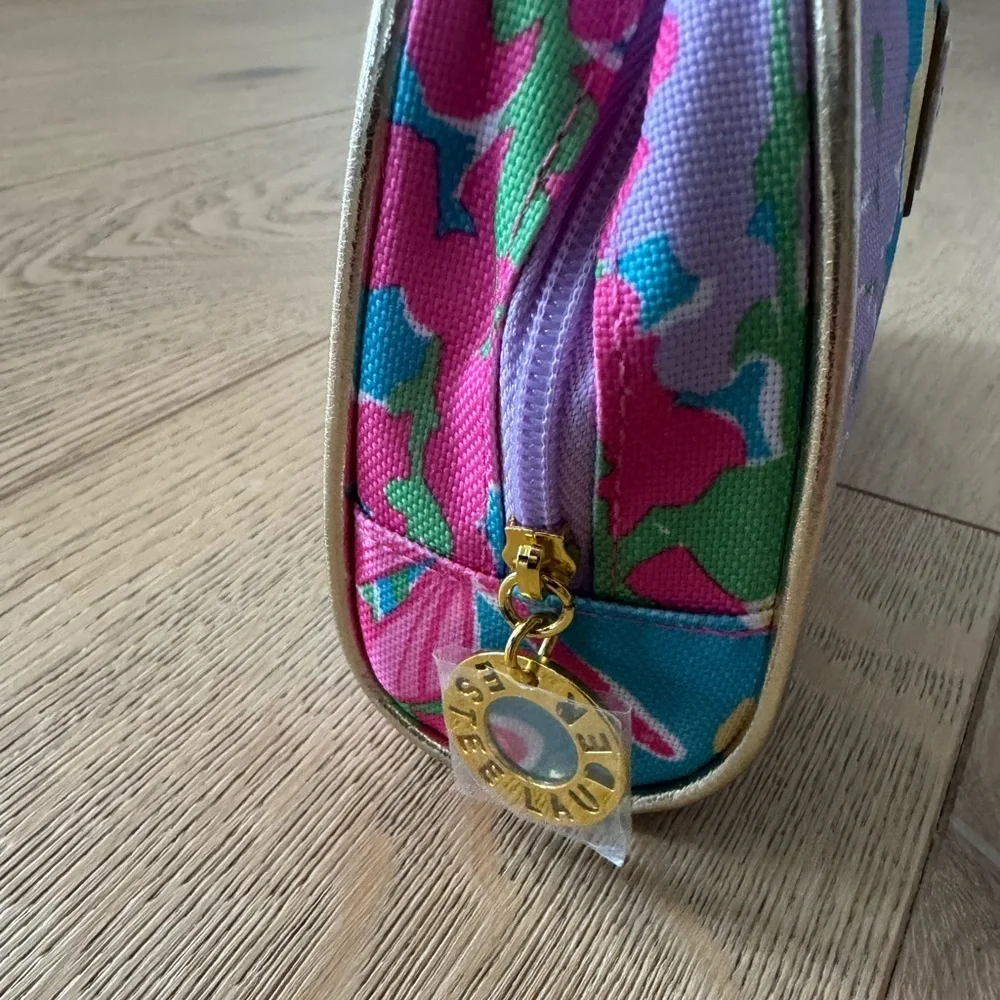 Lilly Pulitzer x Estée Lauder Floral Cosmetic Bag Makeup Pouch Travel Case